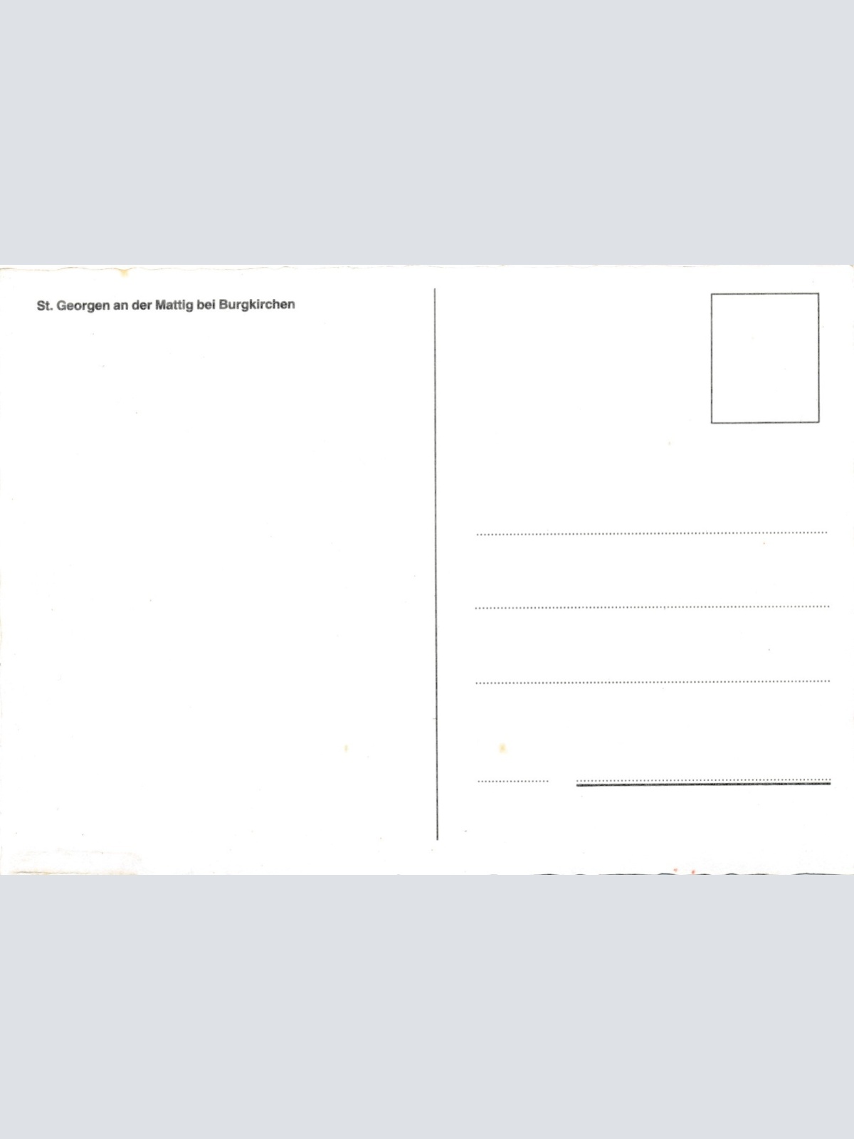 AK aus St. Georgen Oberösterreich Ansichtskarte (11289)