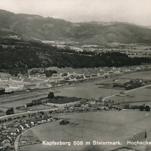 AK aus Kapfenberg Hochschwalbsiedlung Steiermark Ansichtskarte (10827)