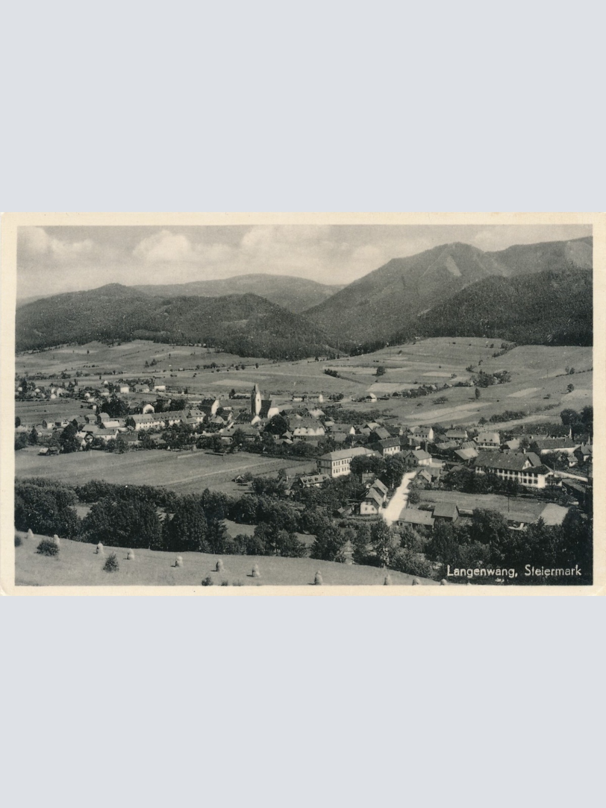 AK aus Langenwang Steiermark Ansichtskarte (10833)