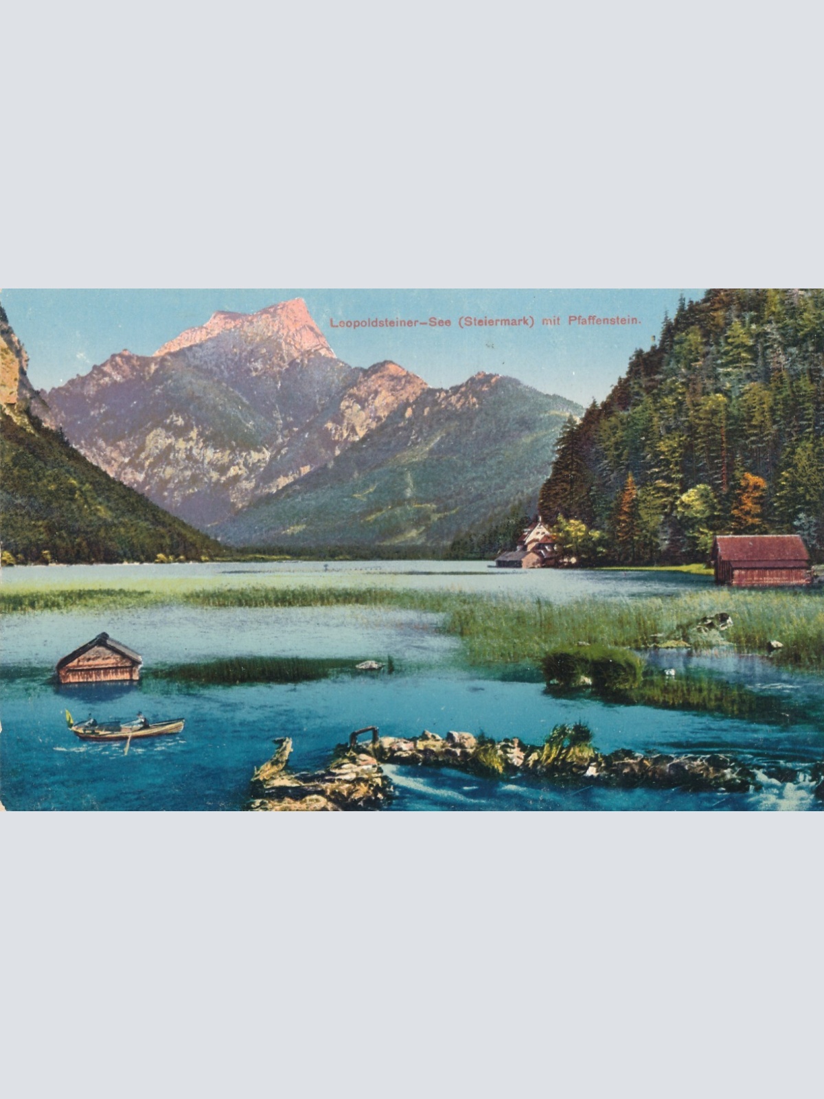 AK Leopoldsteiner See Steiermark Ansichtskarte (10835)