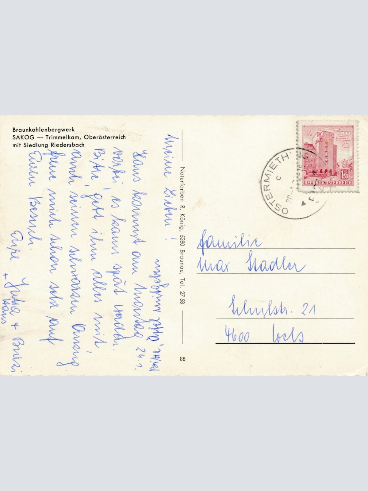 AK aus Trimmelkam Oberösterreich Ansichtskarte (11279)