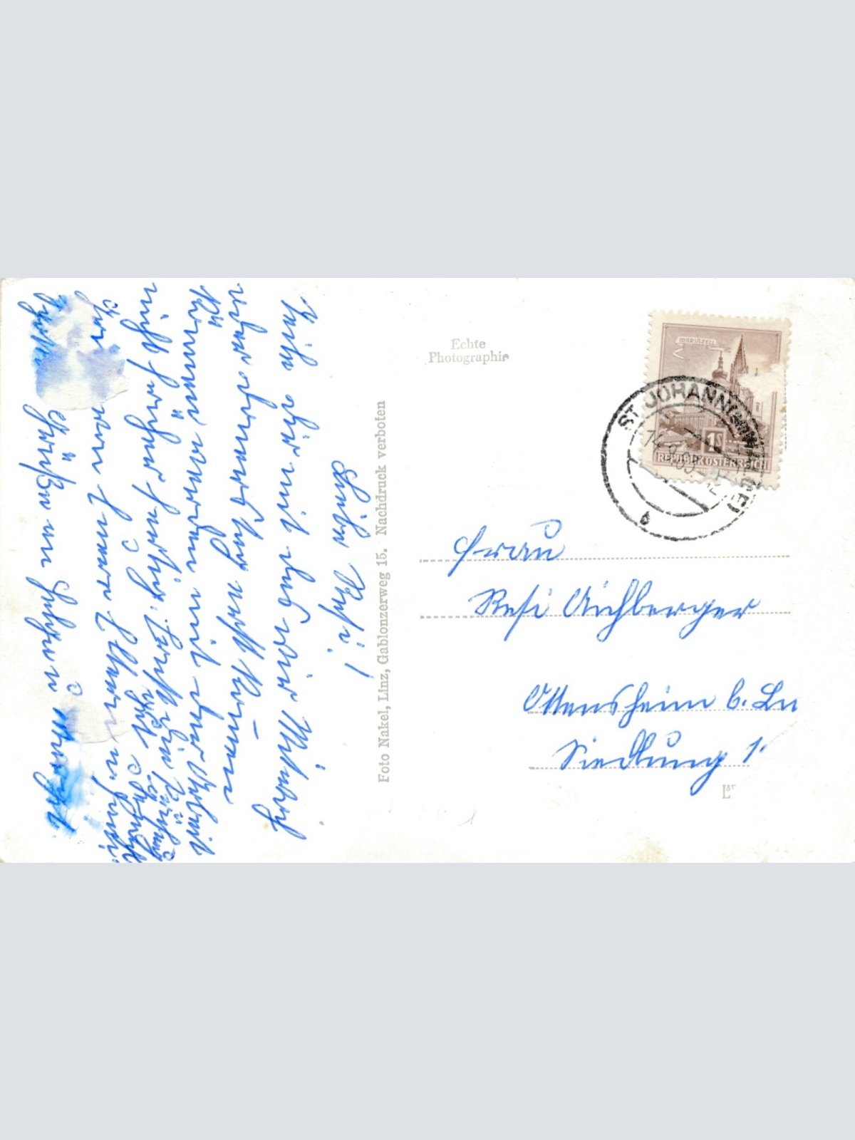 AK aus St. Johann am Walde Oberösterreich Ansichtskarte (11282)