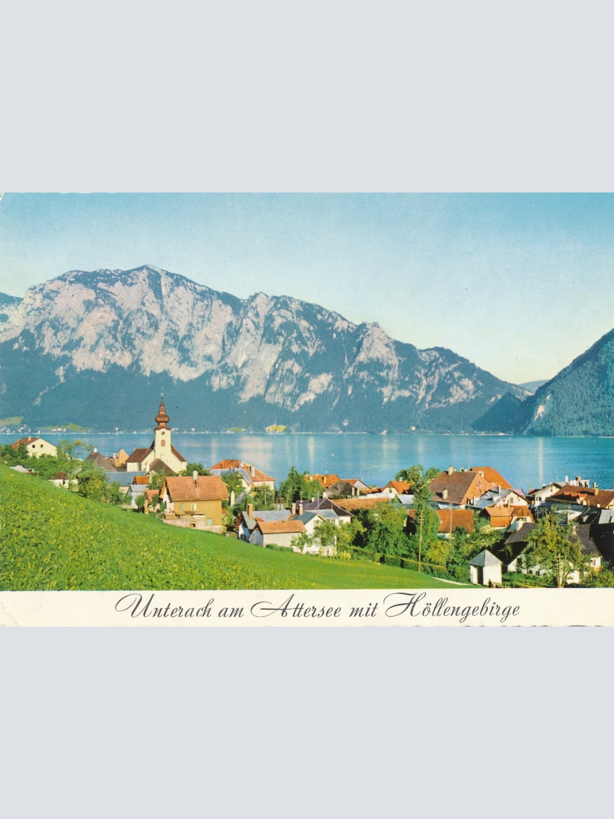 AK aus Unterach am Atersee Oberösterreich Ansichtskarte (11215)