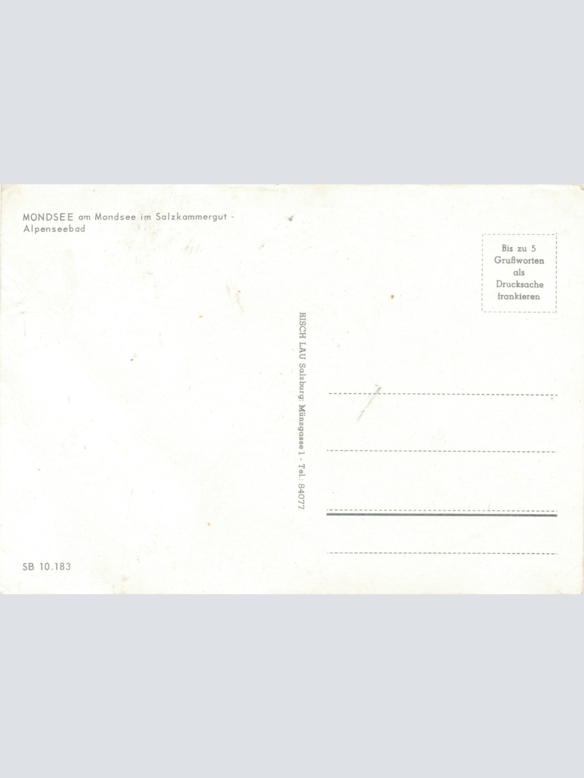 AK, Mondsee, Oberösterreich (S2625)