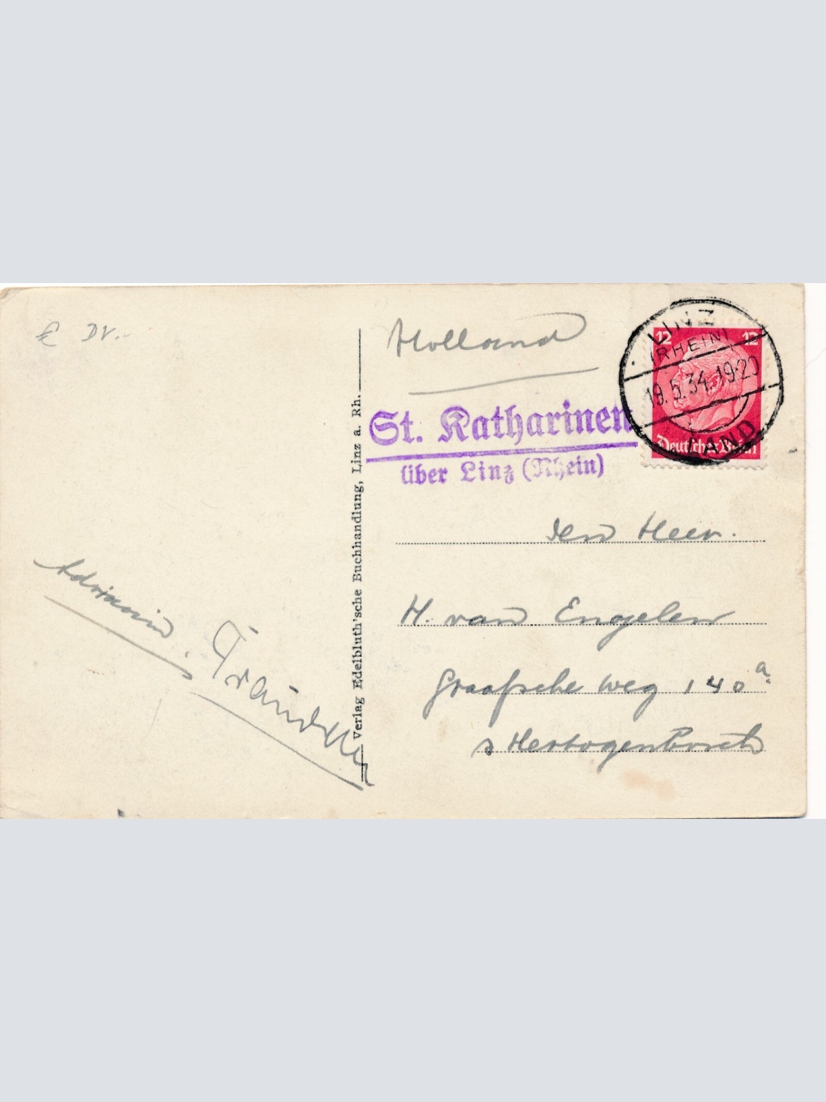 AK aus St. Catharinen bei Linz Oberösterreich Ansichtskarte (11413)