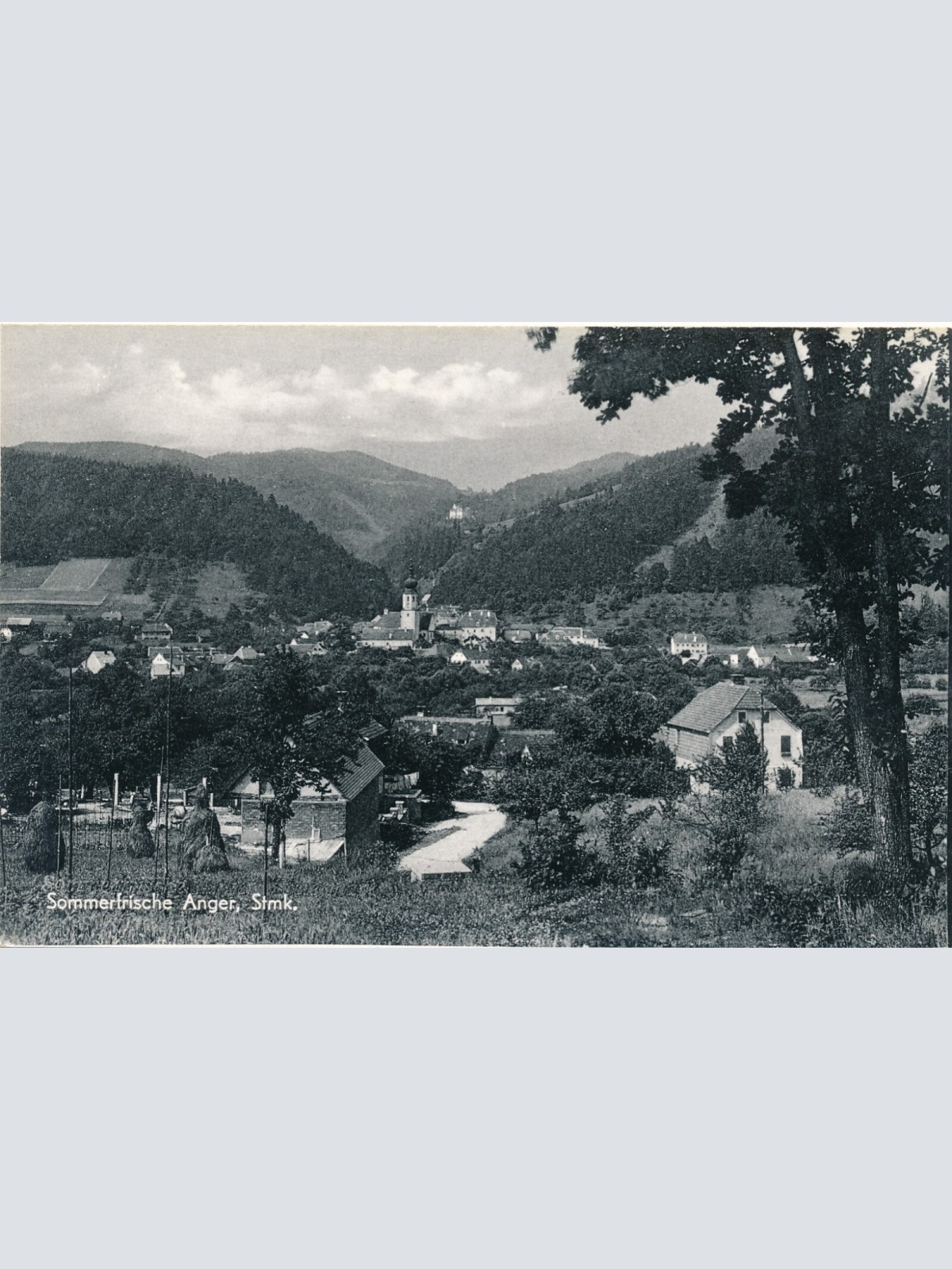 AK aus Anger Steiermark Ansichtskarte (11407)