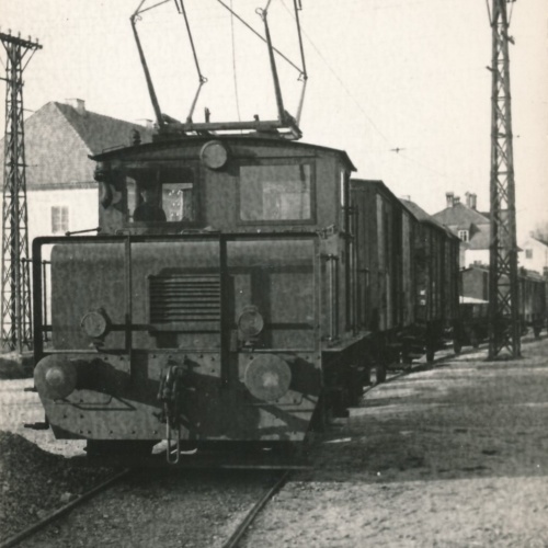 Foto - Karte  Eisenbahn - Straßenbahn Ansichtskarte (11304)