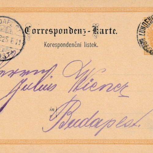 2 Kreuzer - Ganzsachen - Karte aus 1890 aus Lundenburg (11333)