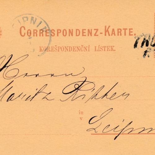 2 Kreuzer - Ganzsachen Karte 1879 aus Troppau (11145)