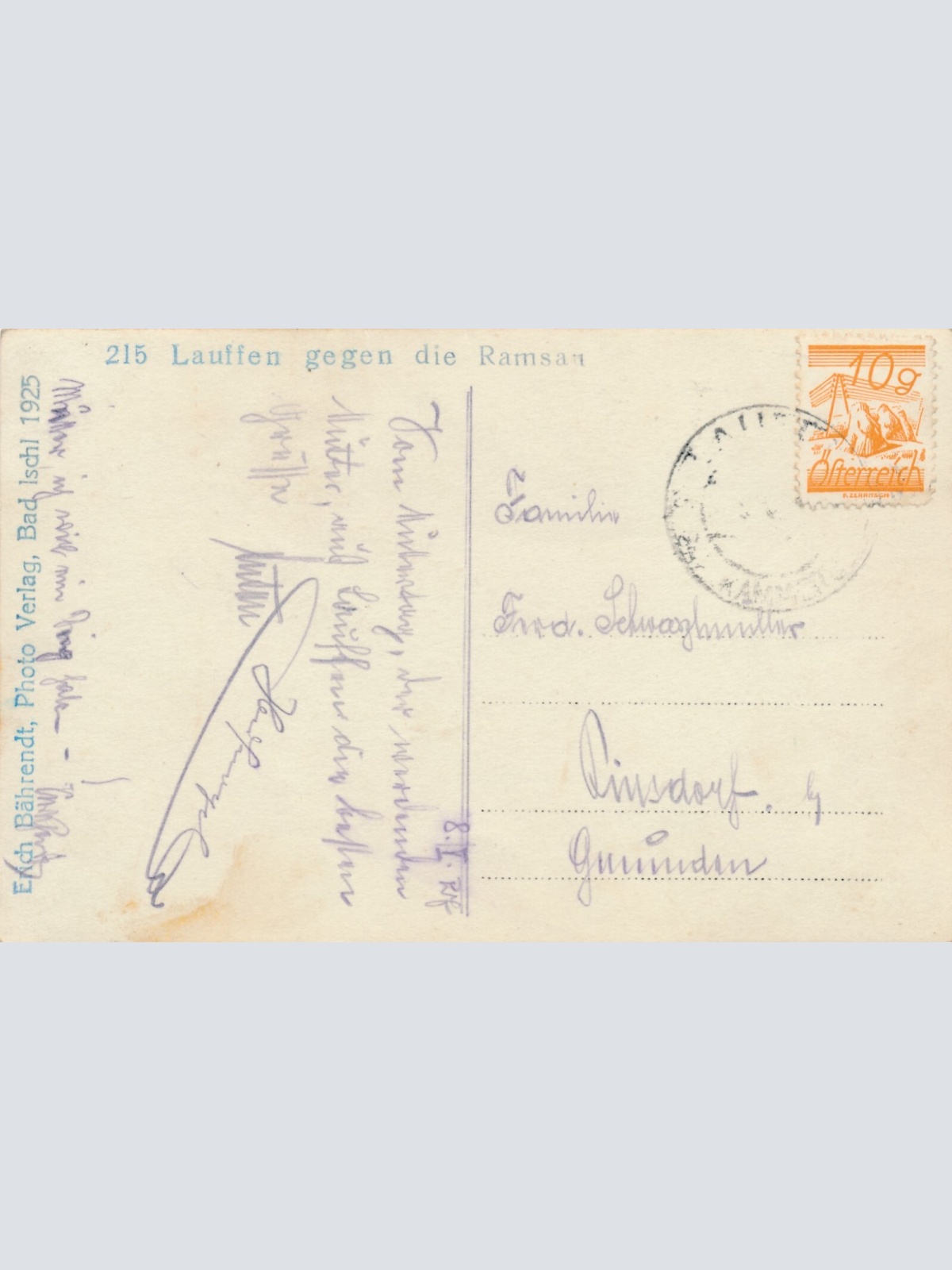 AK aus Lauffen Oberösterreich (11155)