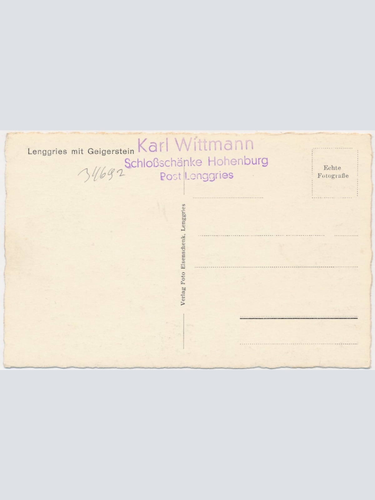 AK, Lenggries, Bayern (S2606)