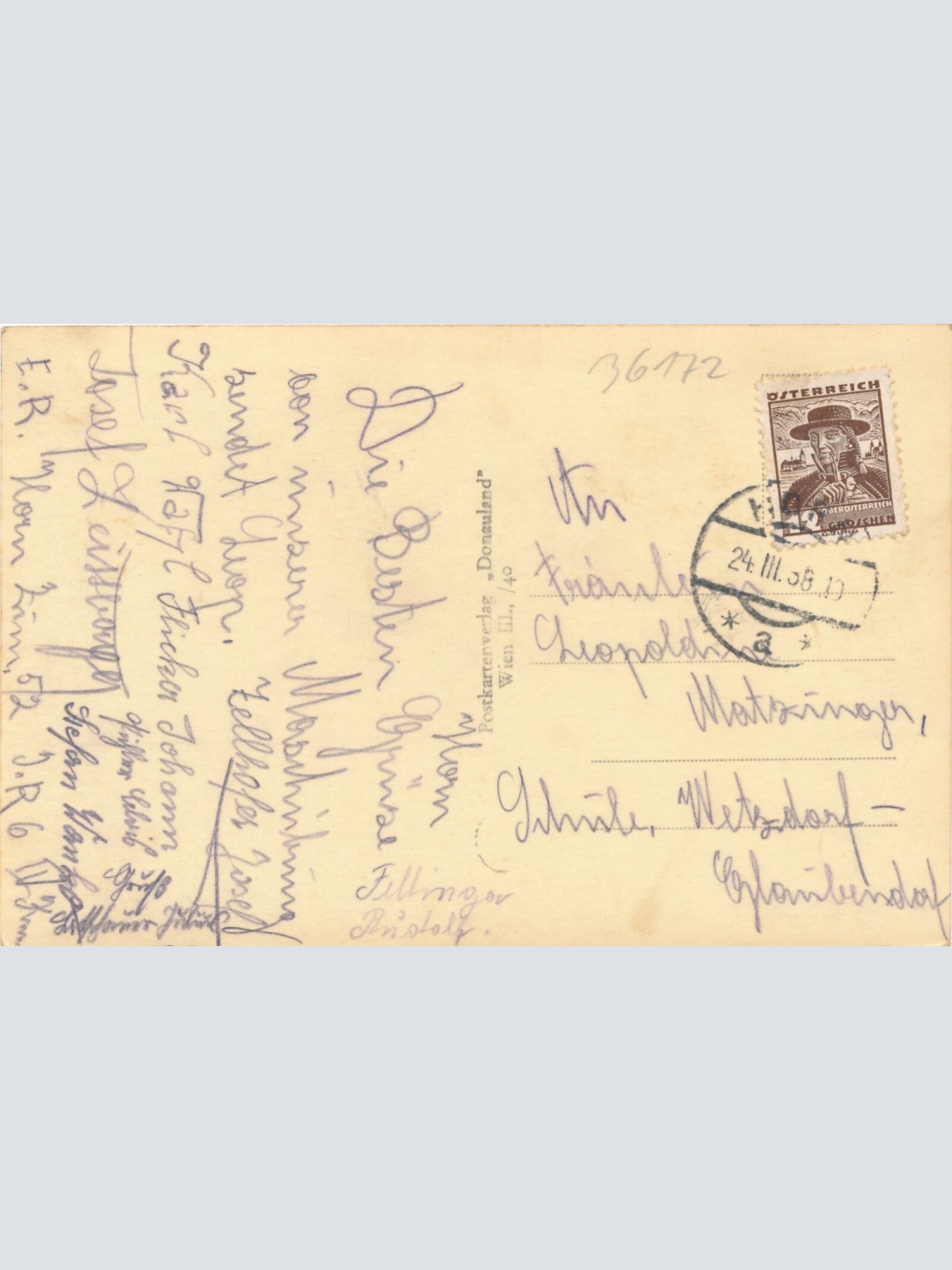 AK, Schloss u. Ort Rosenburg am Kamp, Niederösterreich (S2585)