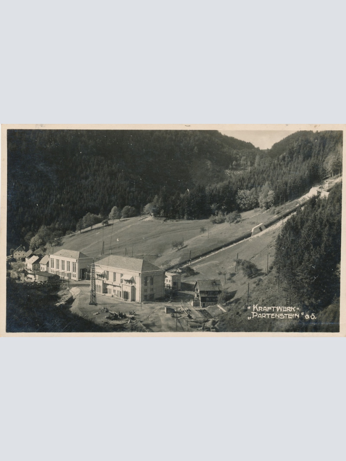 AK aus Partenstein mit Kraftwerk Oberösterreich Ansichtskarte (11199)