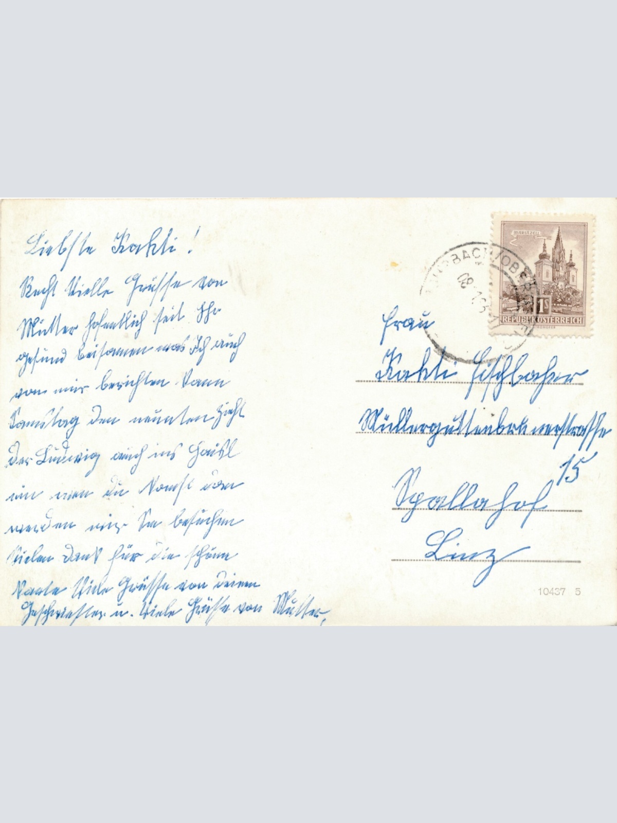 AK, Rohrbach, Luftbild Nr. 7, Oberösterreich (S2552)