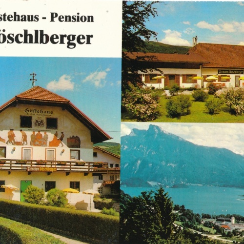 AK, Mondsee, Pension Göschlberger Georg, Oberösterreich (S2747)