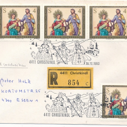 Christkindl - Reco - Brief 23012.1983  (11589)