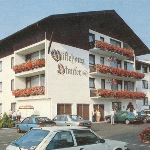 AK, Gasthof Staufer, St. Georgen im Attergau, Oberösterreich (S2709)