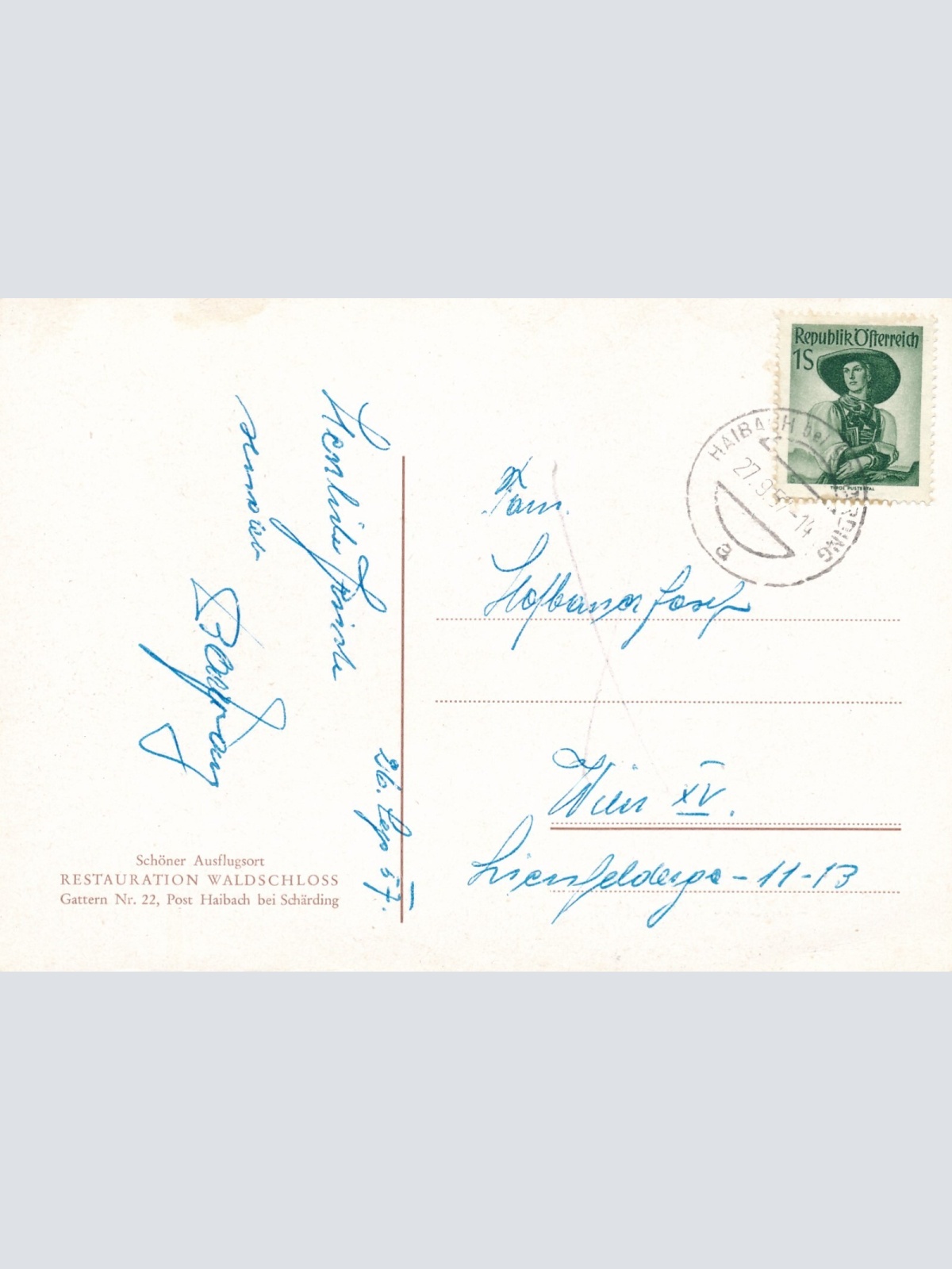 AK aus Haibach bei Schärding Oberösterreich Ansichtskarte (11563)