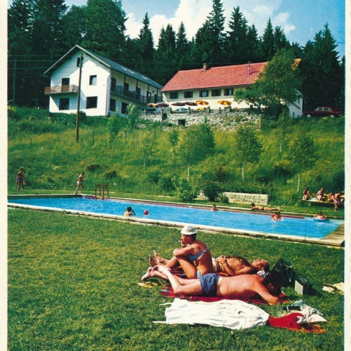 AK aus Bad Leonfelden Berggasthof Waldschen Oberösterreich Ansichtskarte (11656)