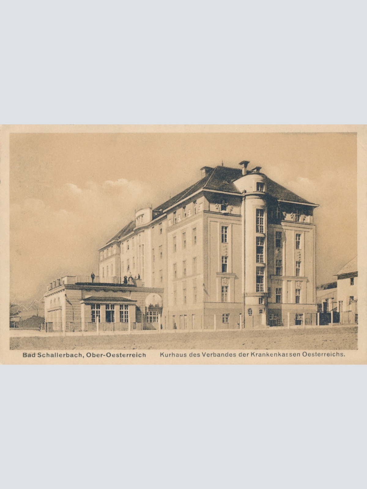 AK aus Bad Schallerbach mit Kurhaus Oberösterreich Ansichtskarte (11648)