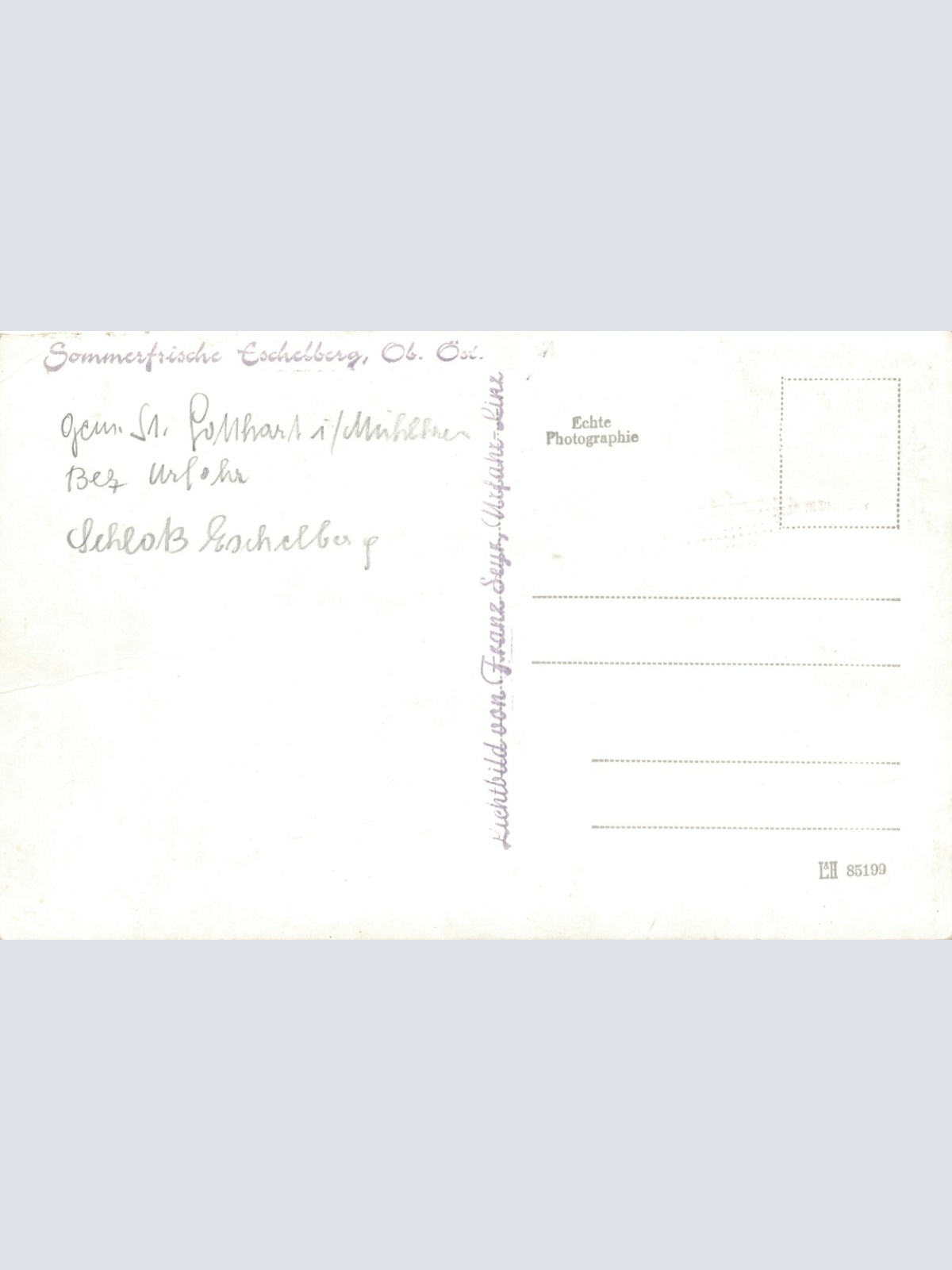 AK aus Eschlsberg Oberösterreich Ansichtskarte (11649)