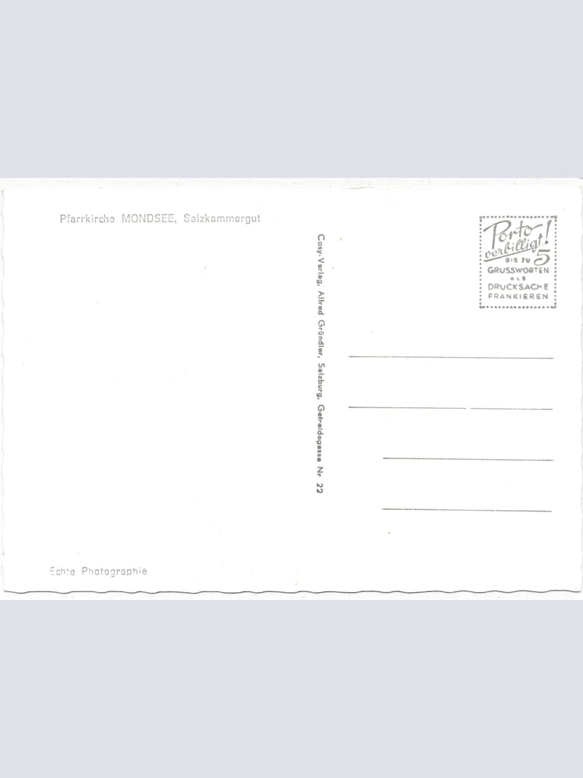 AK, Mondsee, Oberösterreich (S2759)