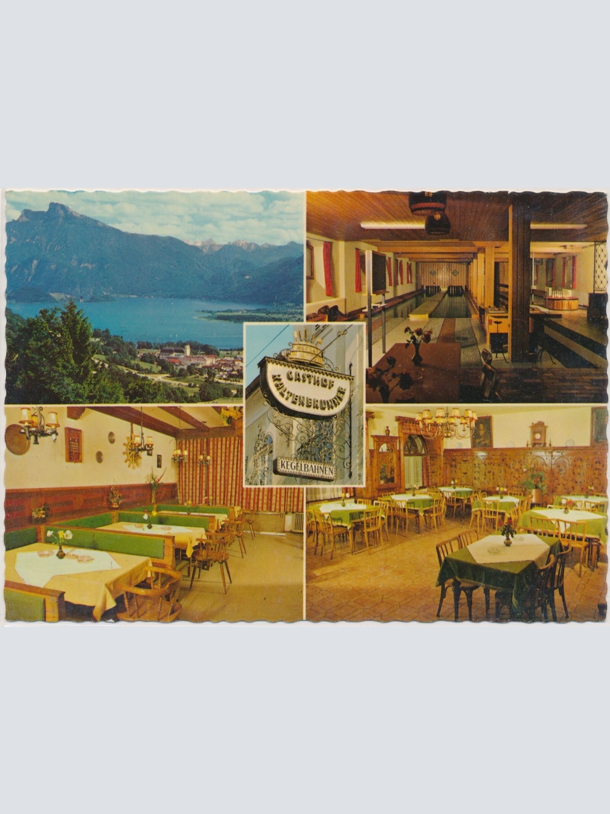 AK, Mondsee, Gasthof Kaltenbrunner, Oberösterreich (S2749)