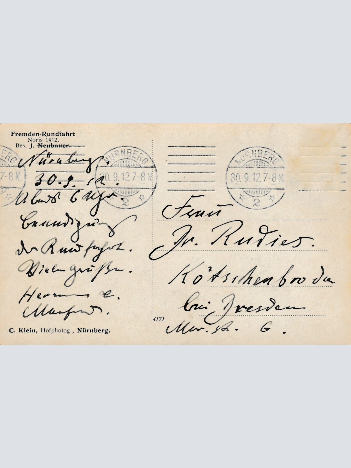 AK Annodazumals Menschen auf Großer Kutsche in Nürnberg (10743)