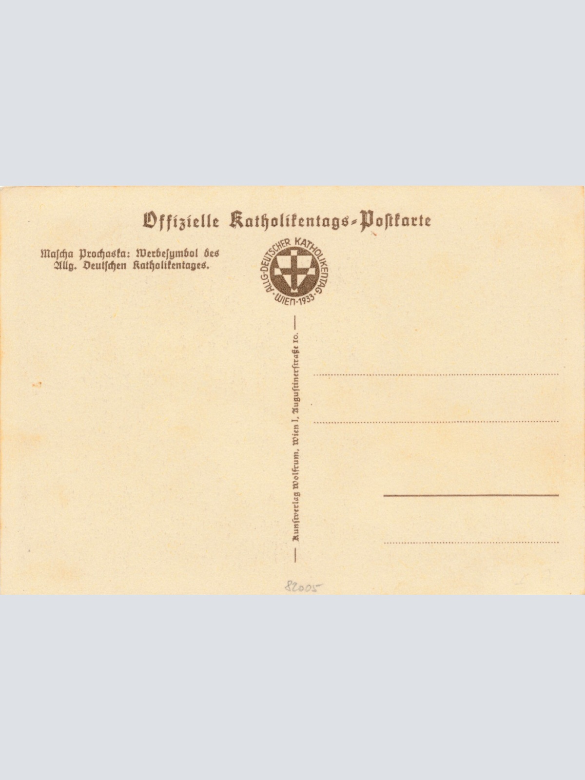 AK ein Heiliges Jahr der Deutschen mit Kreuz (10752)