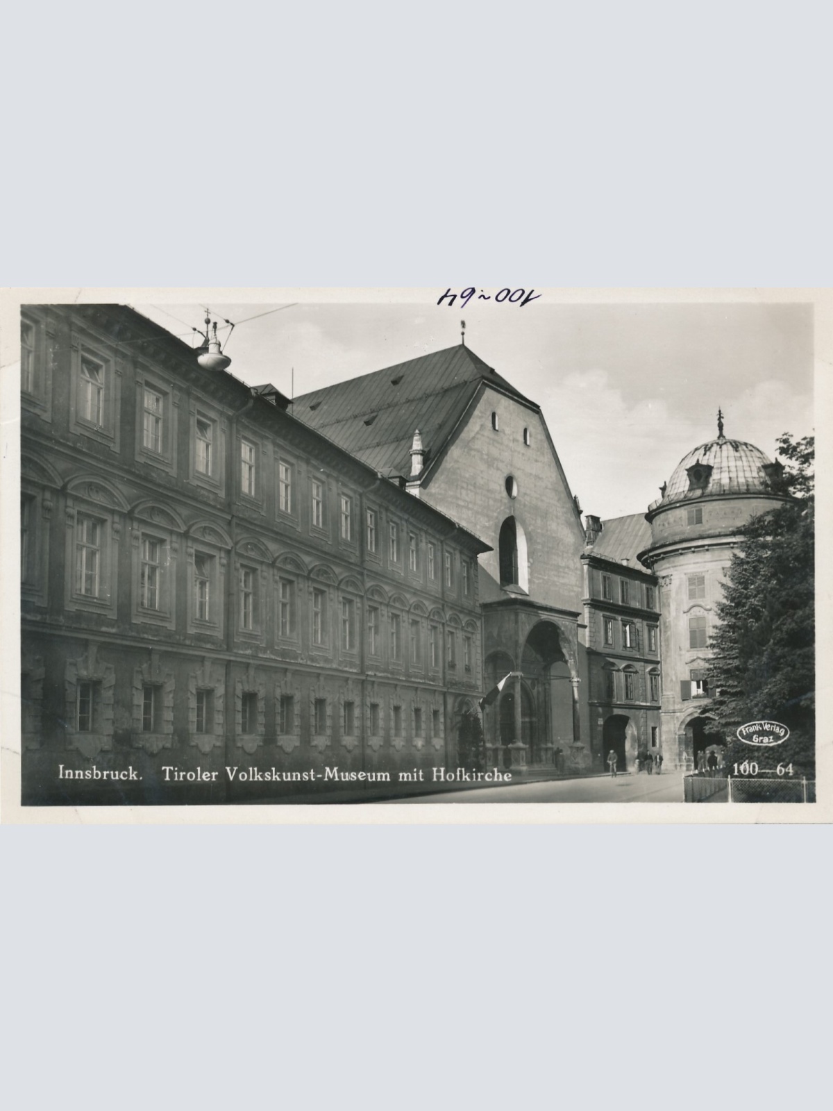 AK aus Innsbruck mit Volkskunst Museum Tirol Ansichtskarte (11420)