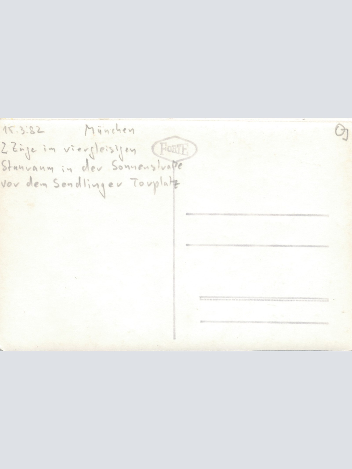 Foto - Karte  Eisenbahn - Straßenbahn Ansichtskarte (11447)