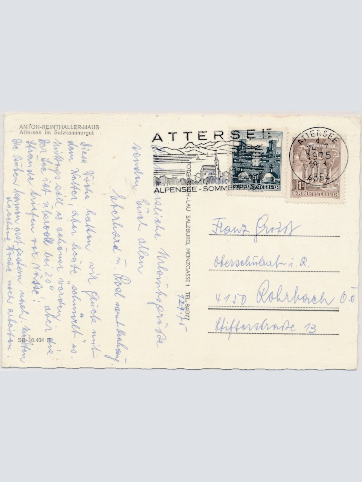 AK, Attersee, Oberösterreich (S2697)