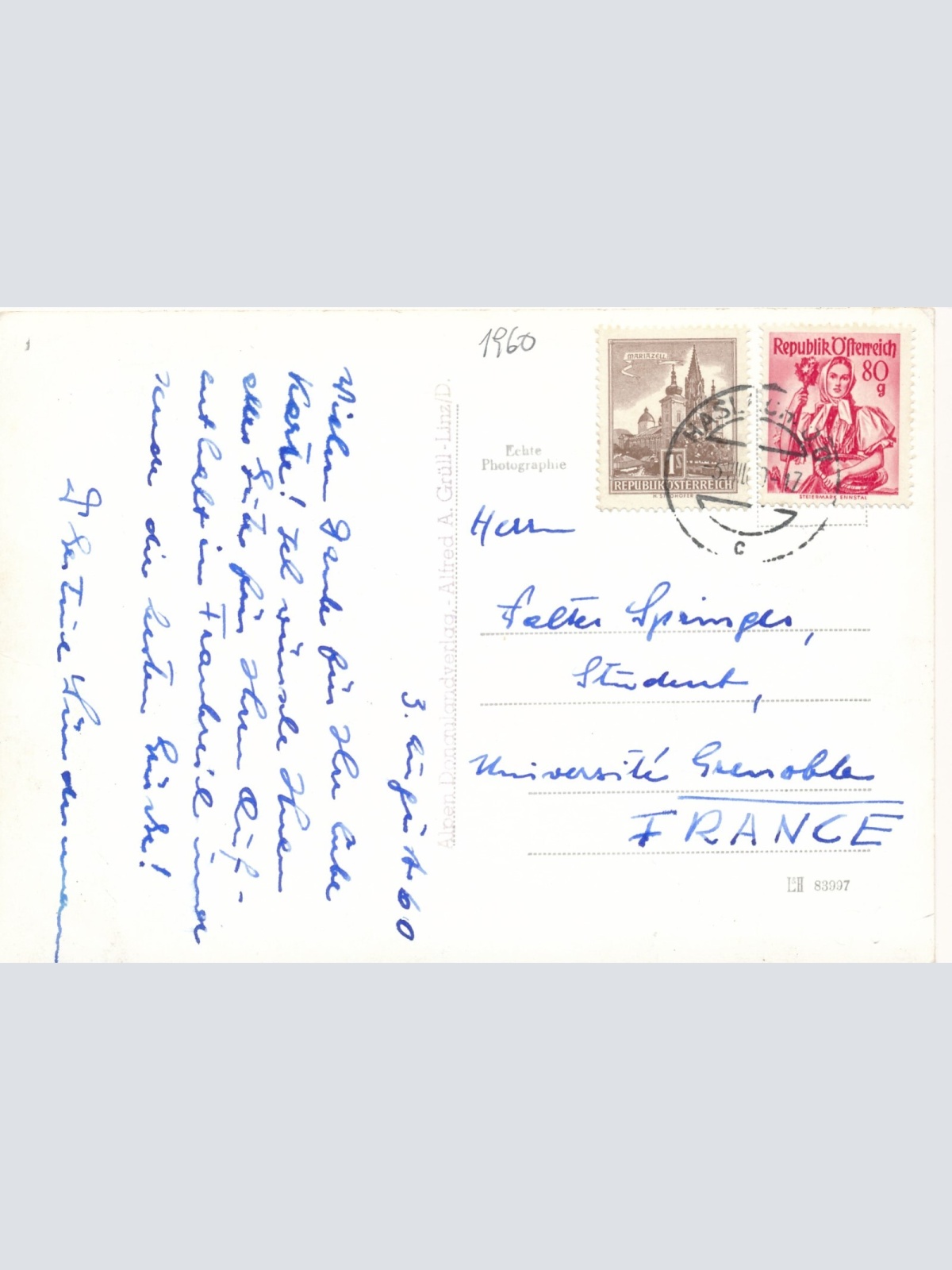 AK aus Haslach Fliegeraufnahme Nr. 2 Oberösterreich Ansichtskarte (11513)