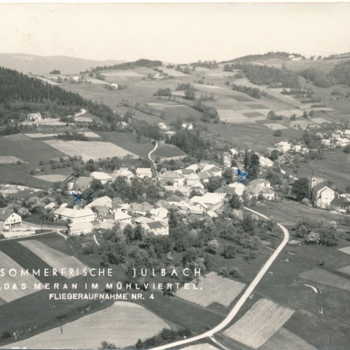 AK aus Julbach Fliegeraufnahme Nr. 4 Oberösterreich Ansichtskarte (11519)