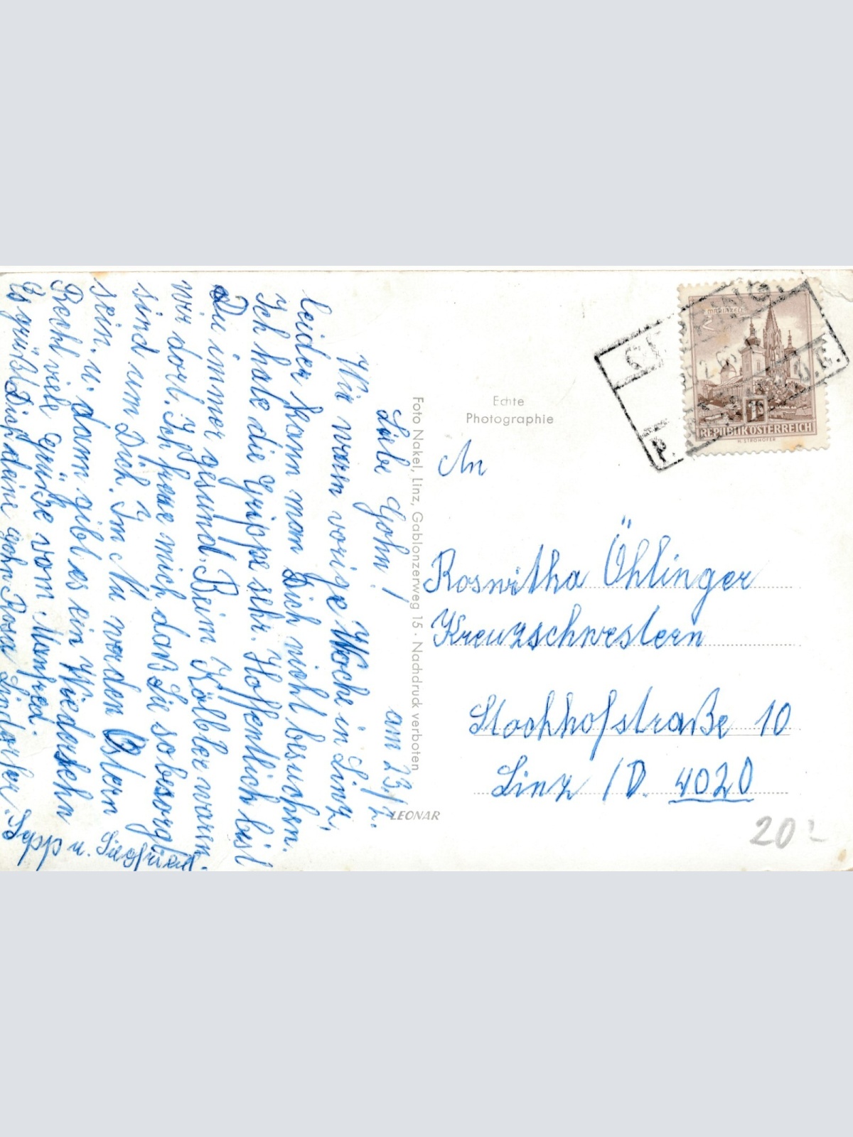 AK aus Rohrbach Oberösterreich Ansichtskarte (11509)