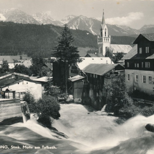 AK aus Schladming im Winter Steiermark Ansichtskarte (12016)