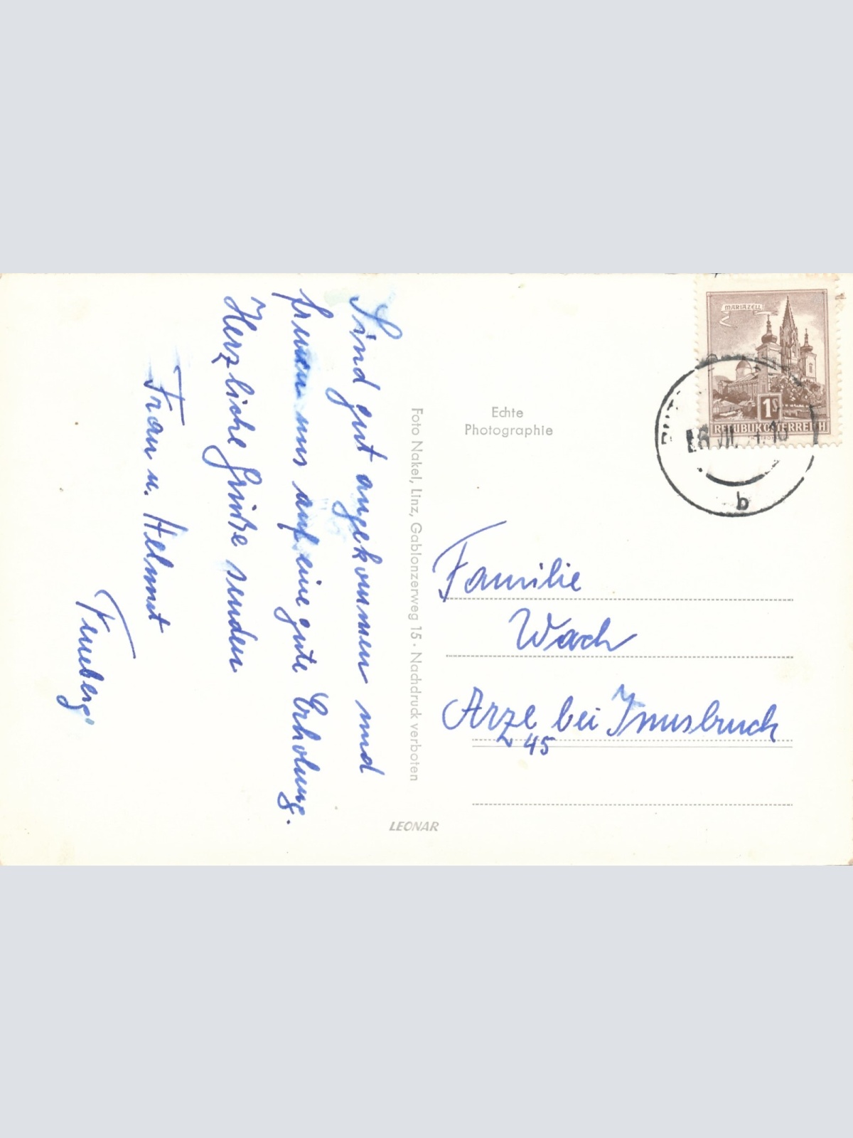 AK aus Pfarrkirchen Oberösterreich Ansichtskarte (11504)