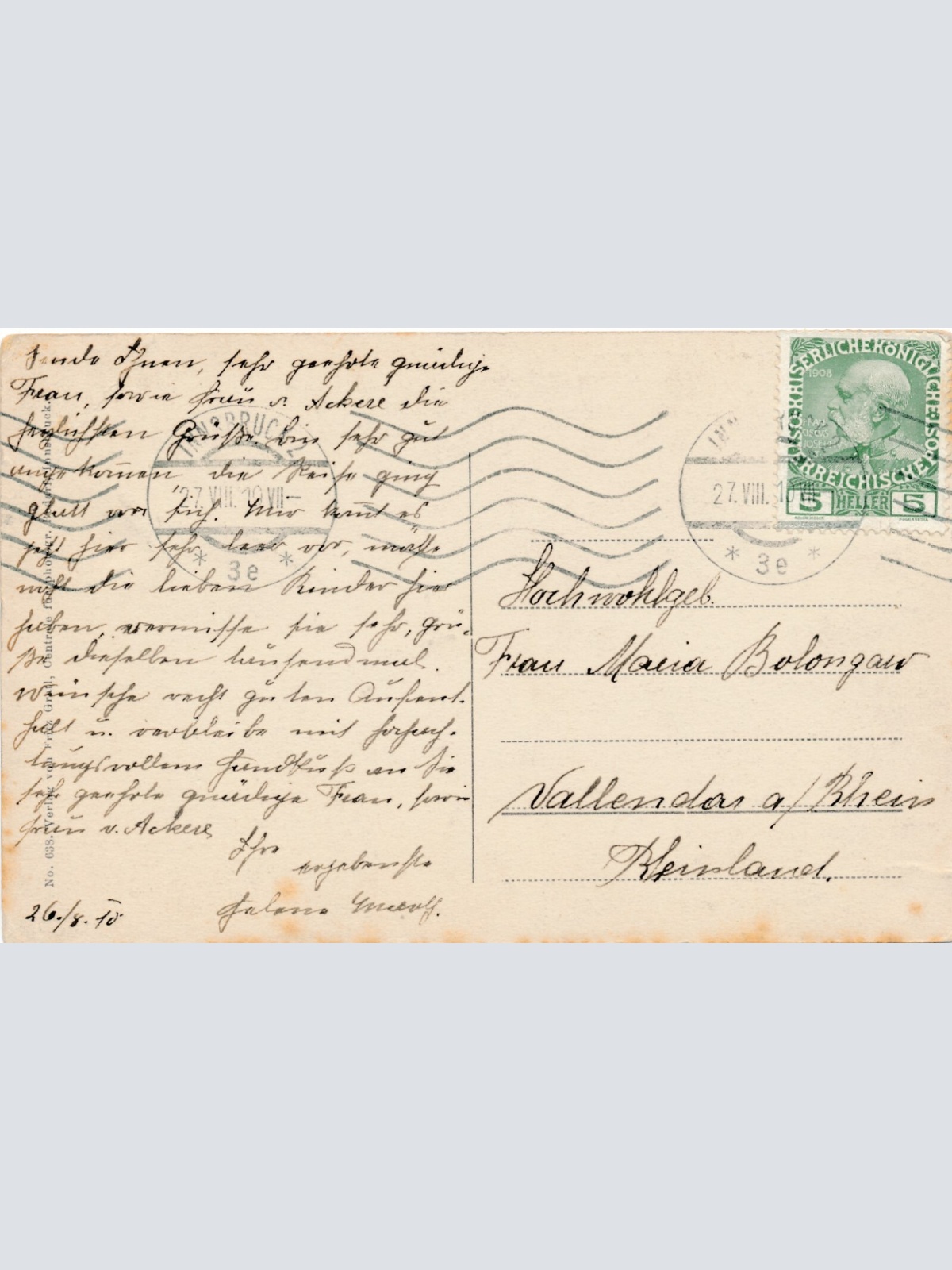 AK aus Innsbruck Tirol Ansichtskarte (11470)