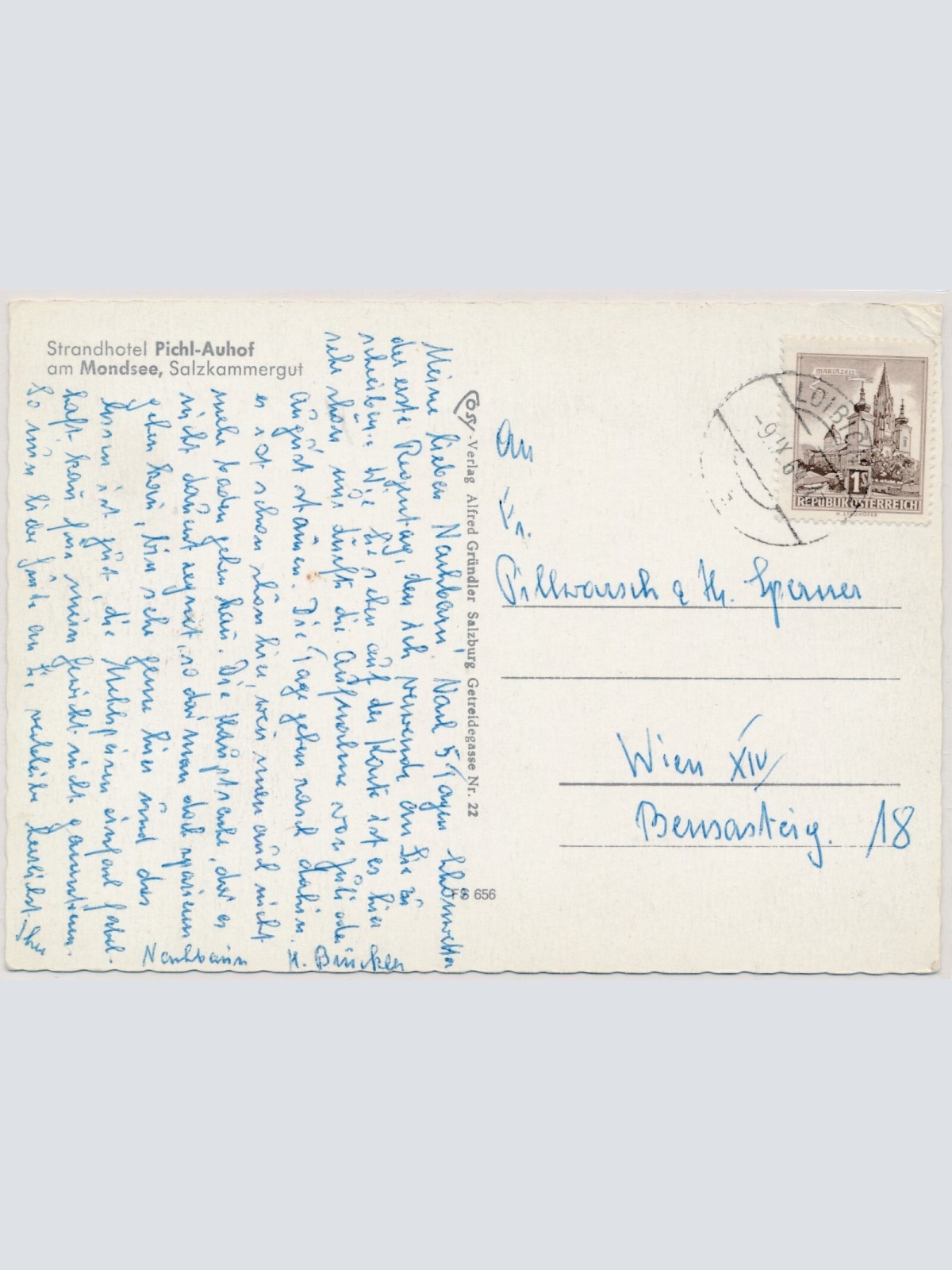 AK, Mondsee, Strandhotel Pichl-Auhof, Oberösterreich (S2635)