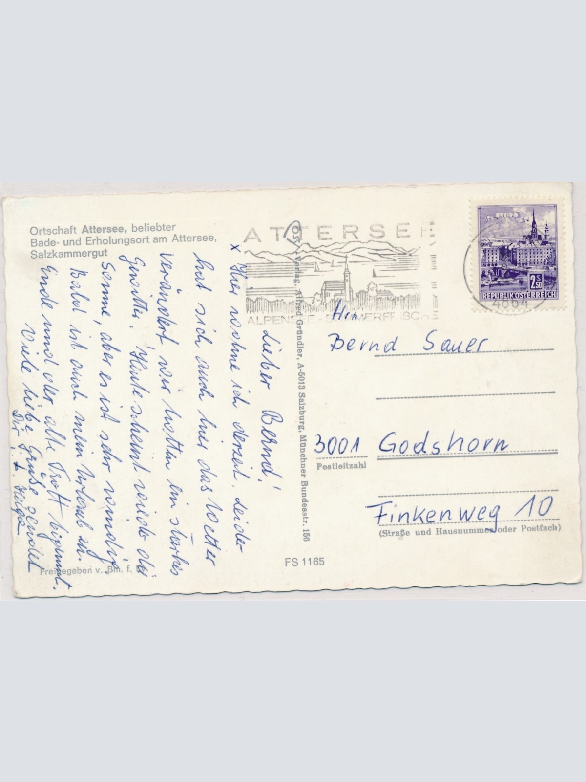 AK, Attersee, Oberösterreich (S2662)
