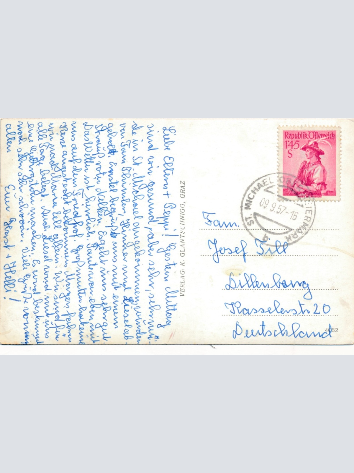 AK aus St. Michael Steiermark Ansichtskarte (12031)