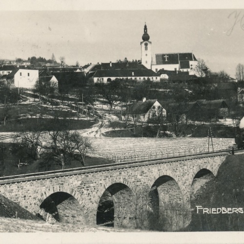 AK aus Friedberg mit Brücke Steiermark Ansichtskarte (11958)