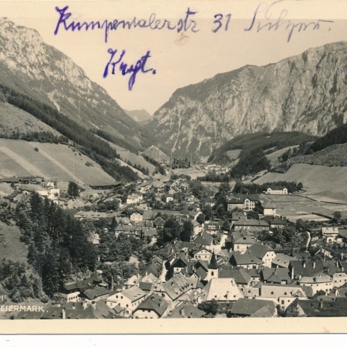 AK aus Eisenerz Steiermark Ansichtskarte (11942)