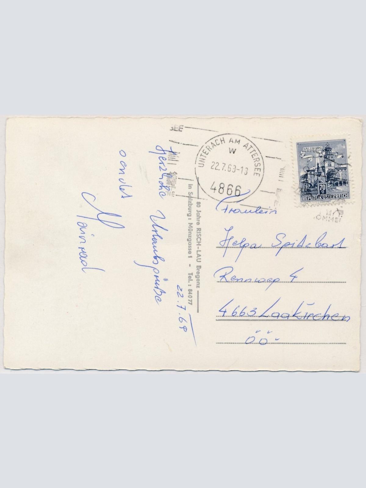 AK, Unterach am Attersee, Oberösterreich (S2783)