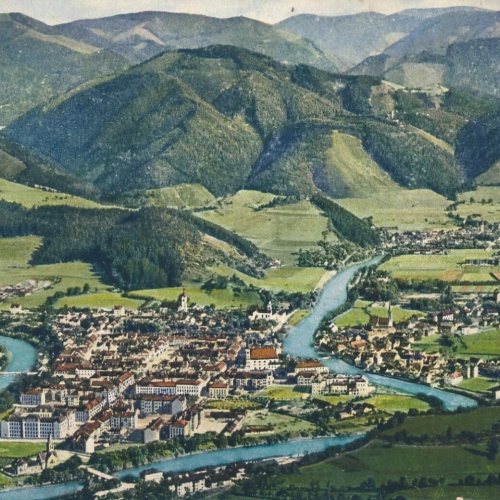 AK aus Leoben Steiermark Ansichtskarte (12075)