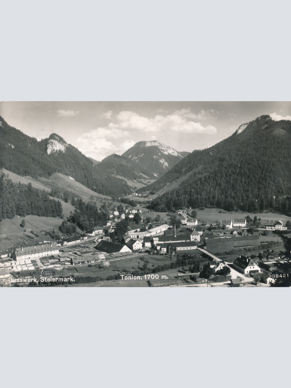 AK aus Gusswerk Steiermark Ansichtskarte (12078)