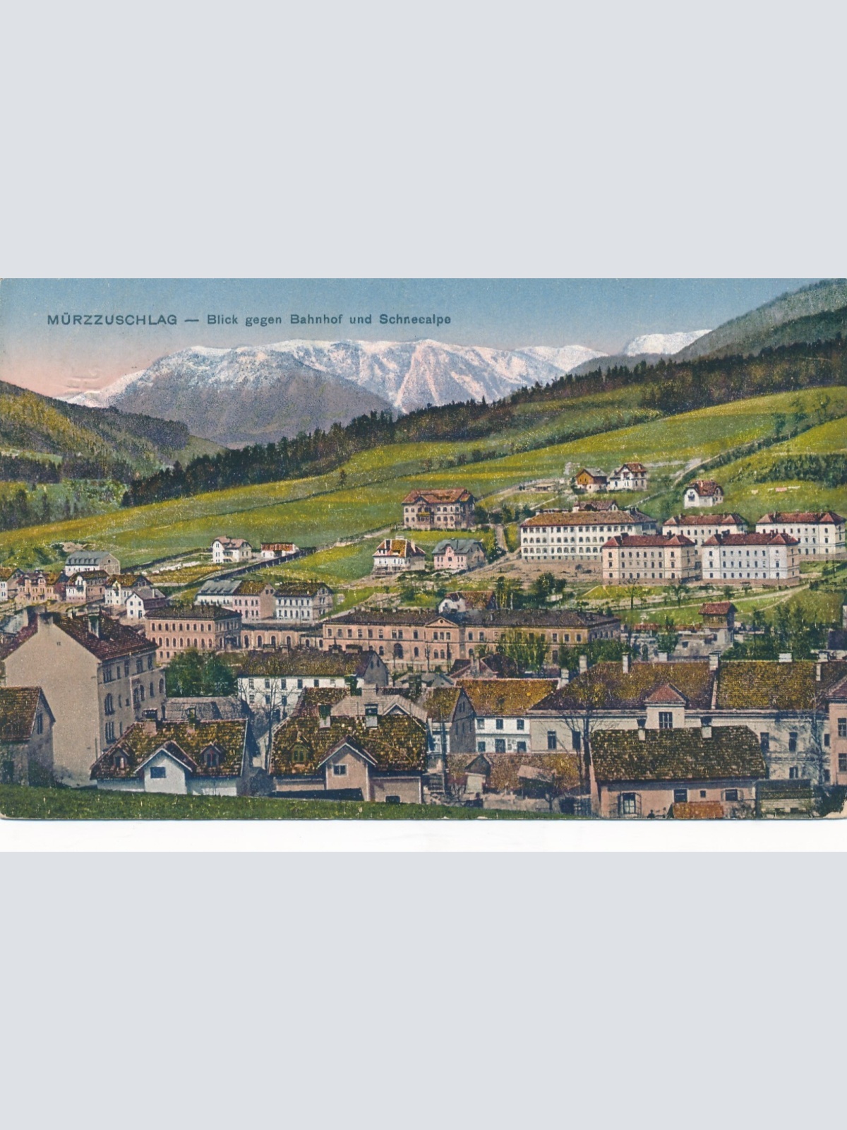 AK aus Mürzzuschlag Steiermark Ansichtskarte (12079)