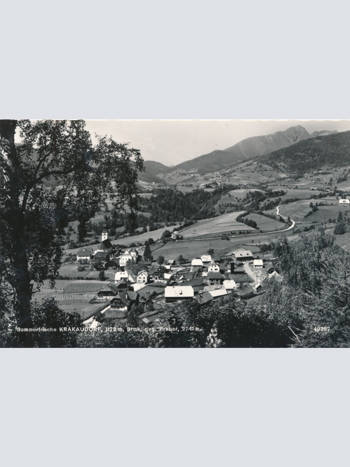 AK aus Krakaudorf Steiermark Ansichtskarte (J169)