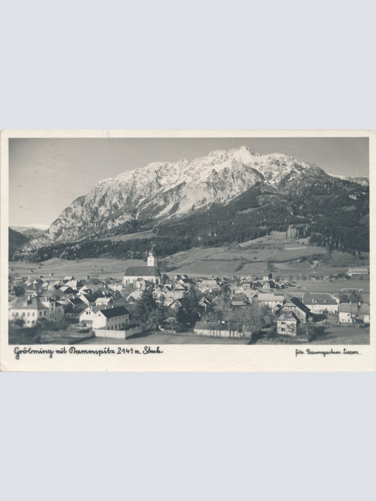 AK aus Gröbming Steiermark Ansichtskarte (J172)