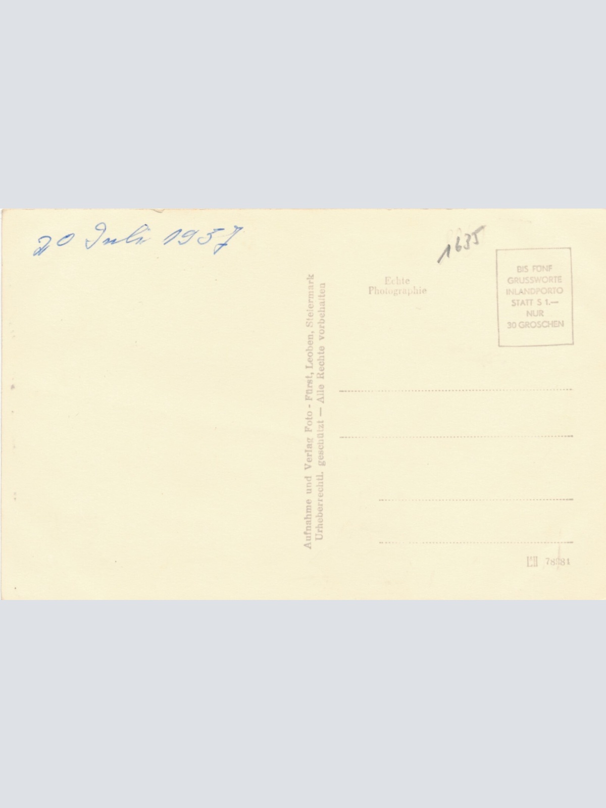 AK aus Leoben Steiermark Ansichtskarte (12089)